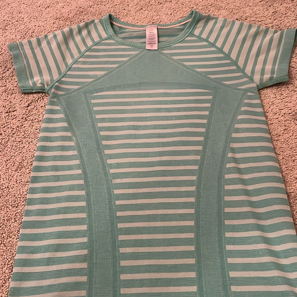 Athleta blue stripe too